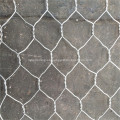 Malla de alambre hexagonal pesado gris recubierto de PVC